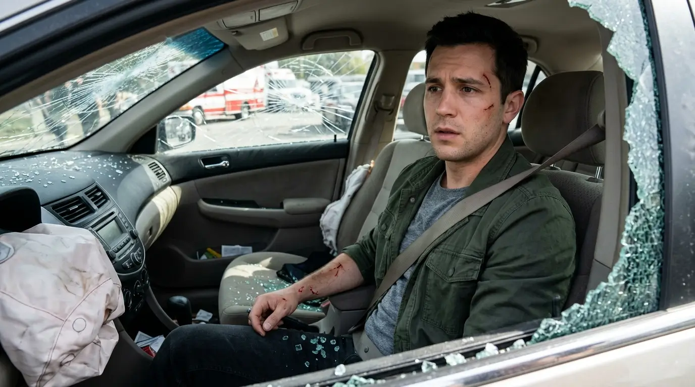 Broken Glass Injuries From Car Accidents