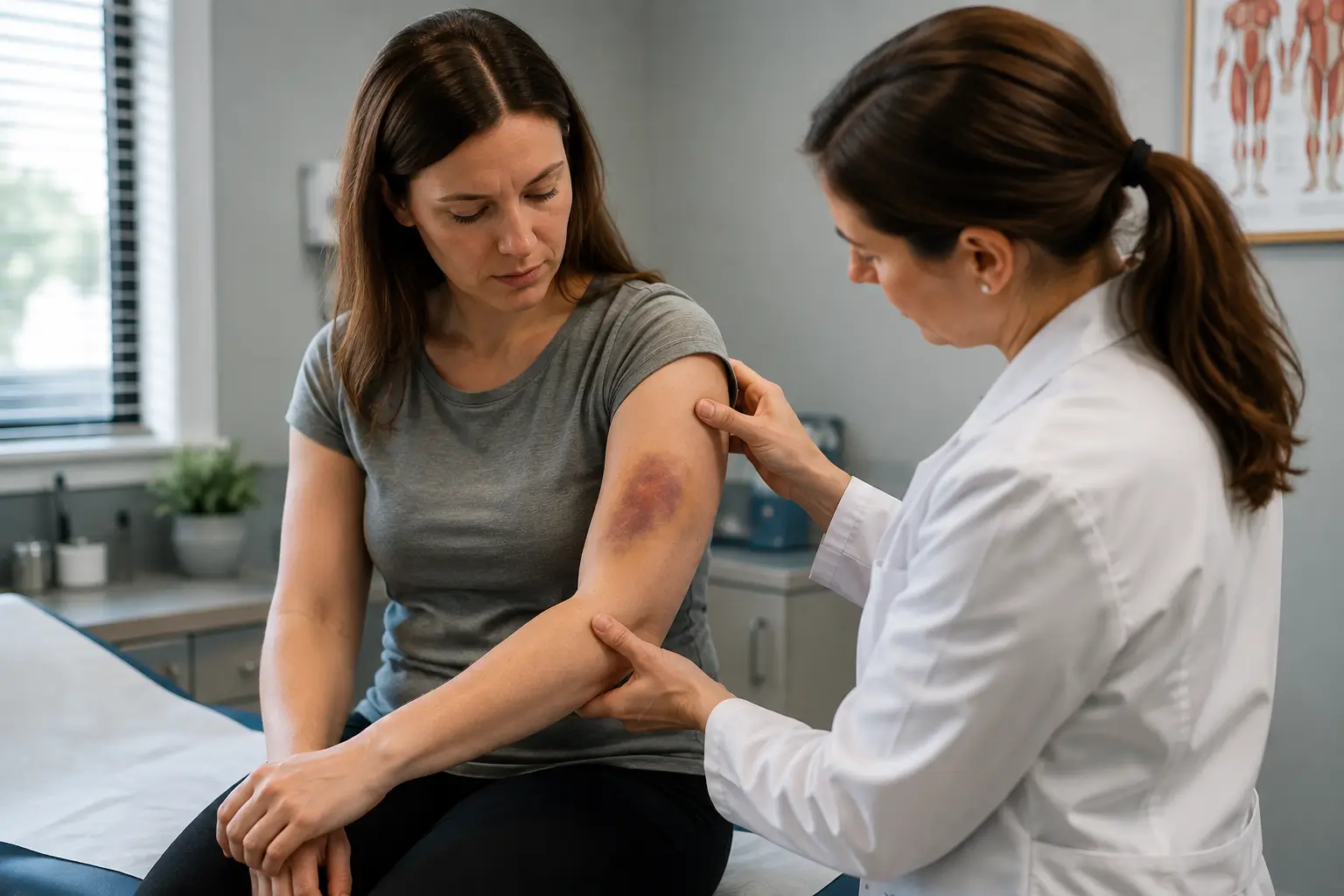 Can You Get Compensated for Bruises After a Car Accident in North Carolina?